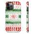 Watercolor Christmas Knitting - Impact Resistant Phone Case iPhone 12 Pro Max Matte